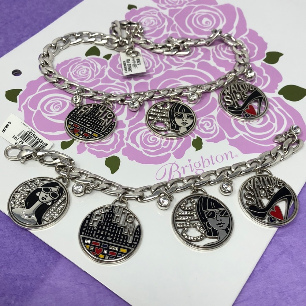 Brighton fashionista necklace and bracelet - Picture 2 of 2